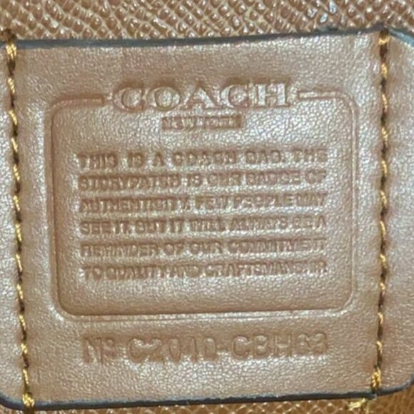 Coach Mollie Tote 25 CBH63 Ocean Shell Graffiti Bag - Picture 9 of 9